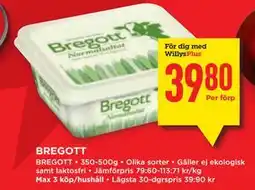 Willys BREGOTT, Medlemspris erbjuda