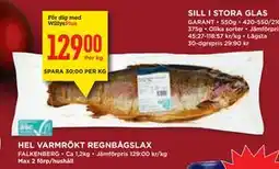 Willys HEL VARMRÖKT REGNBÅGSLAX, Medlemspris erbjuda