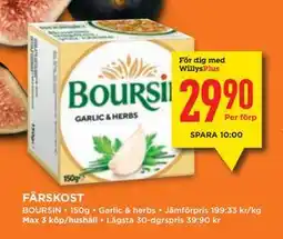 Willys FÄRSKOST, Medlemspris erbjuda