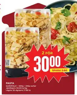 Willys PASTA erbjuda