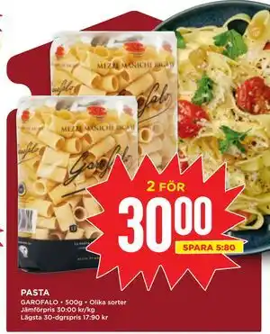 Willys PASTA erbjuda