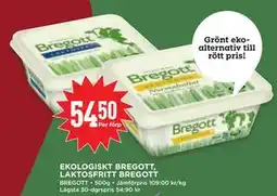 Willys EKOLOGISKT BREGOTT, LAKTOSFRITT BREGOTT erbjuda