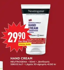 Willys HAND CREAM erbjuda