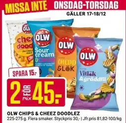 ÖoB OLW CHIPS & CHEEZ DOODLEZ erbjuda