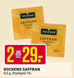 ÖoB KOCKENS SAFFRAN erbjuda