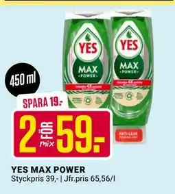 ÖoB YES MAX POWER erbjuda