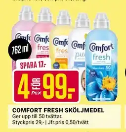 ÖoB COMFORT FRESH SKÖLJMEDEL erbjuda