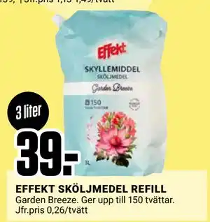 ÖoB EFFEKT SKÖLJMEDEL REFILL erbjuda