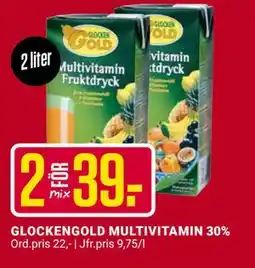 ÖoB GLOCKENGOLD MULTIVITAMIN 30% erbjuda