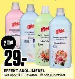 ÖoB EFFEKT SKÖLJMEDEL erbjuda