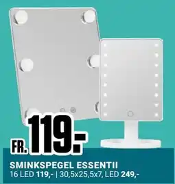 ÖoB SMINKSPEGEL ESSENTII erbjuda