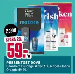 ÖoB PRESENTSET DOVE erbjuda