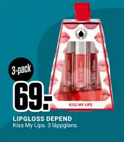 ÖoB LIPGLOSS DEPEND erbjuda