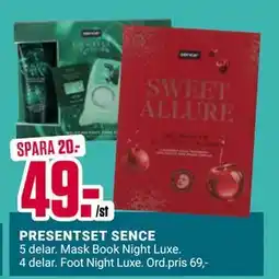 ÖoB PRESENTSET SENCE erbjuda