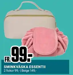 ÖoB SMINKVÄSKA ESSENTII erbjuda