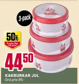 ÖoB KAKBURKAR JUL erbjuda