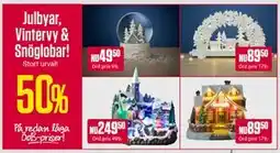 ÖoB Julbyar, Vintervy & Snöglobar! erbjuda