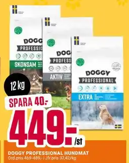 ÖoB DOGGY PROFESSIONAL HUNDMAT erbjuda