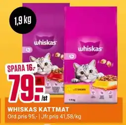 ÖoB WHISKAS KATTMAT erbjuda