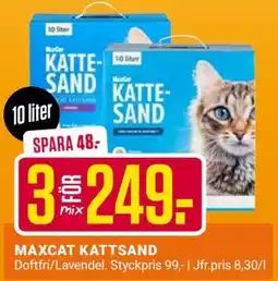 ÖoB MAXCAT KATTSAND erbjuda