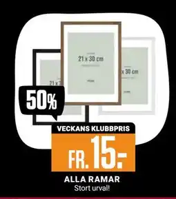 ÖoB ALLA RAMAR, Medlemspris erbjuda