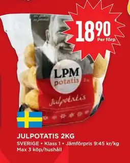 Willys Hemma JULPOTATIS 2KG erbjuda