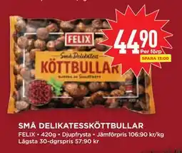 Willys Hemma SMÅ DELIKATESSKÖTTBULLAR erbjuda