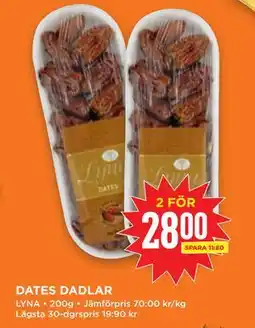 Willys Hemma DATES DADLAR erbjuda