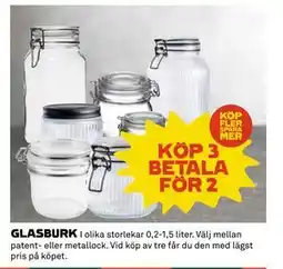 Coop Daglivs GLASBURK erbjuda