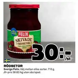 Coop Daglivs RÖDBETOR erbjuda