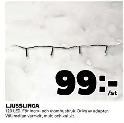 Coop Daglivs LJUSSLINGA erbjuda