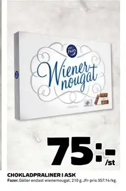 Coop Daglivs CHOKLADPRALINER I ASK erbjuda