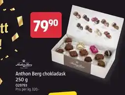 Jula Anthon Berg chokladask 250 g erbjuda