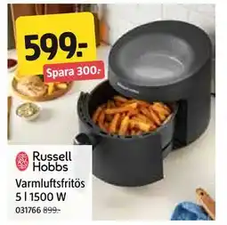 Jula Varmluftsfritös 5 l 1500 W erbjuda