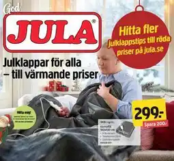 Jula Värmefilt 180x130 cm erbjuda