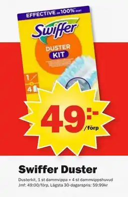 Pekås Swiffer Duster erbjuda
