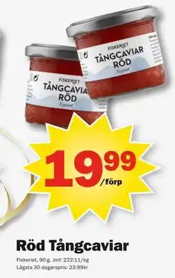 Pekås Röd Tångcaviar erbjuda