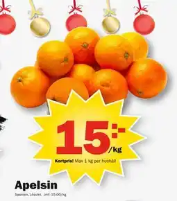 Pekås Apelsin, Medlemspris erbjuda