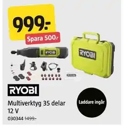 Jula Multiverktyg 35 delar 12 V erbjuda