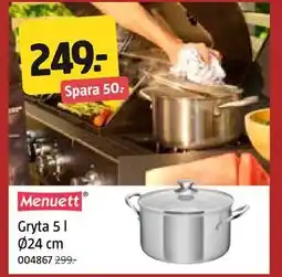 Jula Gryta 5 l Ø24 cm erbjuda