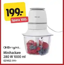 Jula Minihackare 280 W 1000 ml erbjuda