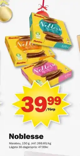 Pekås Noblesse erbjuda