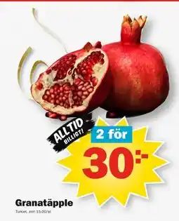 Pekås Granatäpple erbjuda