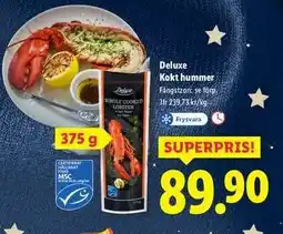 Lidl Deluxe Kokt hummer erbjuda