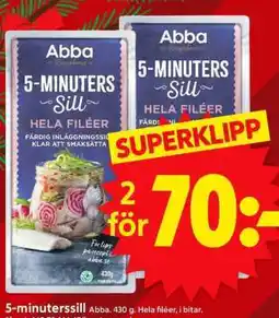 ICA Supermarket 5-minuterssill erbjuda