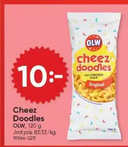 DollarStore Cheez Doodles erbjuda