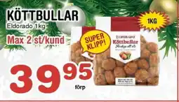 Nya Pulsen ELDORADO Köttbullar erbjuda