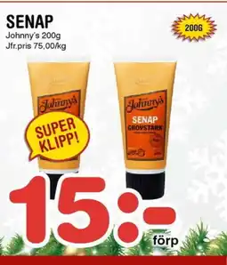 Nya Pulsen Johnny's Senap erbjuda