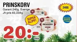 Nya Pulsen Garant Prinskorv erbjuda