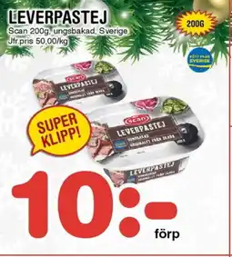 Nya Pulsen Scan Leverpastej erbjuda